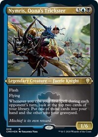 Nymris, Oonas Trickster (Foil Etched) - Foil